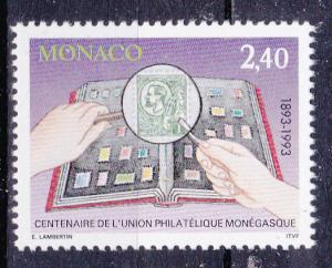 Monaco 1882 MNH 1993 Philatelic Union