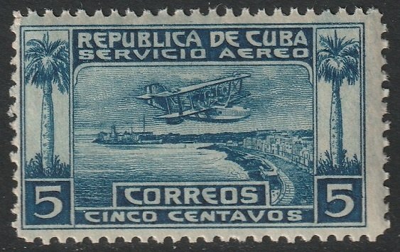 Cuba 1927 Sc C1 air post MNH**