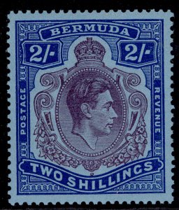 BERMUDA GVI SG116d, 2s purple & deep blue/pale blue, M MINT. Cat £15.