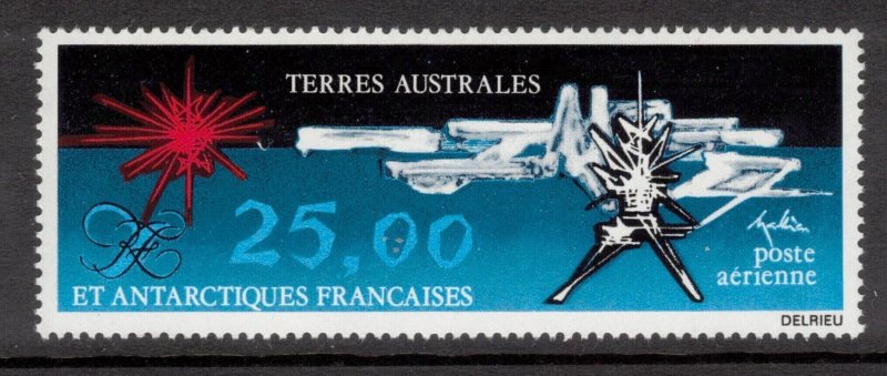 FRENCH ANTARCTIC 1982 Mathieu Abstract; Scott C77, Yvert 78; MNH