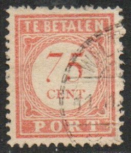 Netherlands Indies Sc #J39 Used