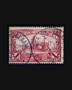 VINTAGE: GERMAN EAST AFRICA 1900 USD LH,,SCOTT #19 $47.5 LOT #1900X430