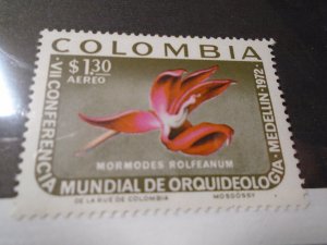 Colombia  #  C572  MNH   Flowers