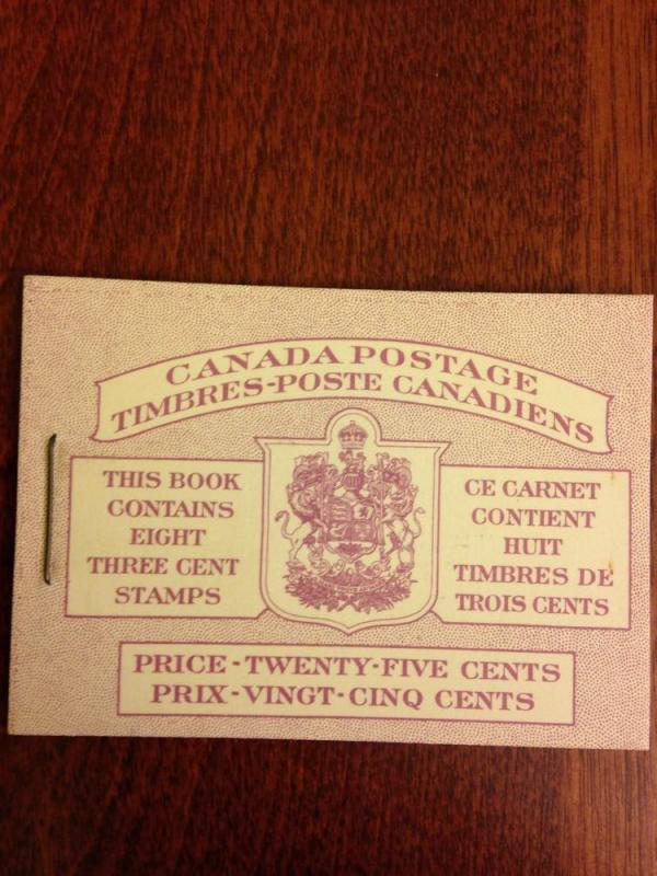 Canada BK46 Bilingual -complete booklet - Post Office Fresh