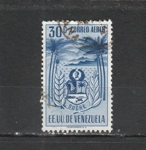 Venezuela  Scott#  C432  Used  (1952 Arms of Sucre)