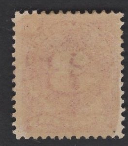 US# J33 3c Deep Claret Postage Due MINT NH SCV $575