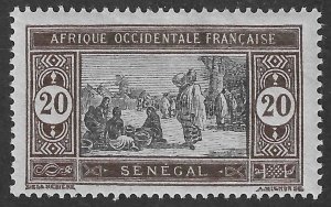 Senegal (1914) - Scott # 88,  MH