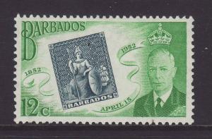 1952 Barbados 12c Mint SG287