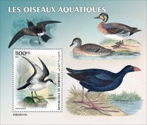 2024 08 - DJIBOUTI - WATER BIRDS            1V  complet set    MNH **