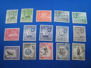 ADEN - SCOTT # 48//60   MNH & Used  (APS A-15)