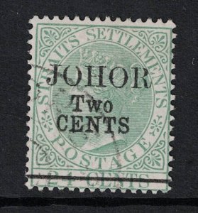 Malaya Johore SG# 19 Used - S19982