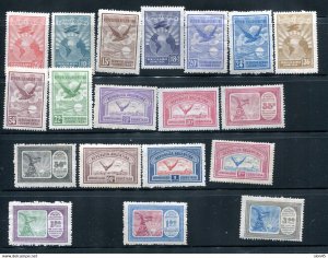 Argentina 1928 Air Post Full set MH Sc C1-19 13303