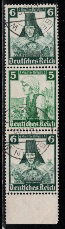 Germany Scott # B72 (2), B71, used, se-tenant, Mi # S234