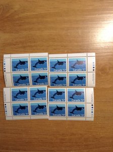 Canada SC 1173i  NH PL   matched set  H pap