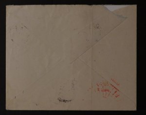 1931 Romanshorn Switzerland Graf Zeppelin LZ 127 Polar Flight Cover to Burgdorf