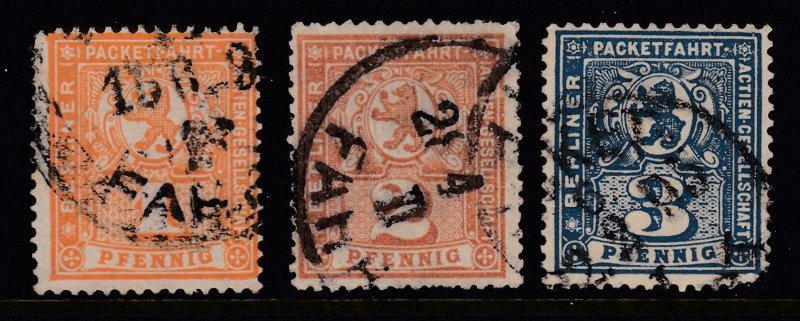 Germany Berlin - Local Private Posts - Used - Shipped from US - $1.25 Postage