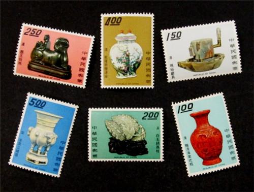 Rep. of CHINA -TAIWAN SC#1640-1645 1970 Art Treasures MNH