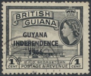  Guyana  OPT Independence SC# 7a  Used   see details & scans