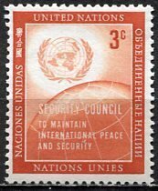 United Nations N.Y.; 1957: Sc. # 55: MNH Single Stamp