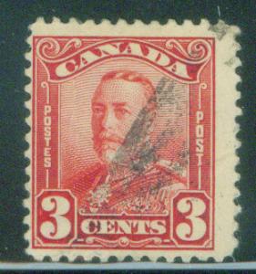 CANADA Scott 151 Used KGV 1928 stamp CV$11
