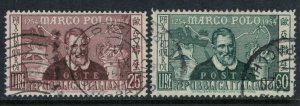 Italy #655-6  CV $5.50