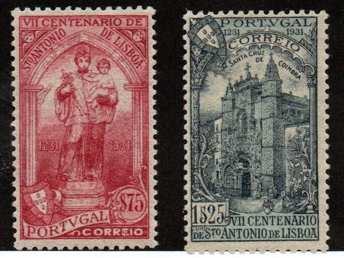 Portugal 531-532 Mint Hinged