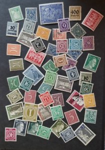 GERMANY Mint Unused MH OG Stamp Lot Collection T5678