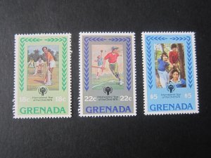 Grenada 1979 Sc 917-919 set MNH