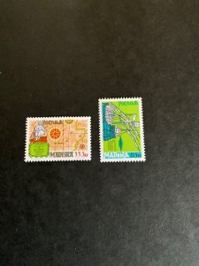 Stamps Portugal-Madeira Scott 75-6 never hinged