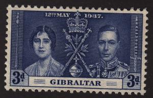 Gibraltar 106 Coronation Issue 1937