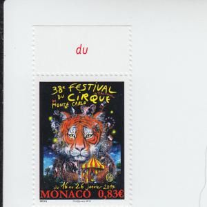 2014 Monaco 38th Circus Festival (Scott NA) MNH