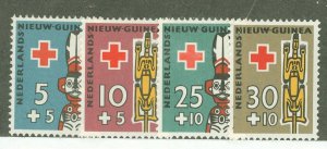 Netherlands New Guinea #B15-B18  Single (Complete Set)