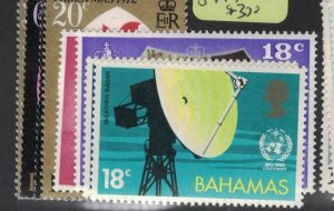 Bahamas SC 339-42, 344-47 MNH (6fag) 