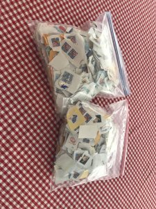 Mystery Bag of Used Stamps Several Hundred