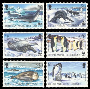 British Antarctic Territory 1992 Scott #192-197 Mint Never Hinged