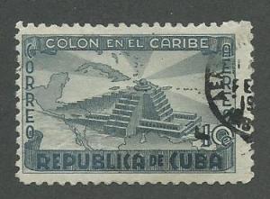 1944 Cuba Scott Catalog Number C37 Used