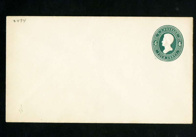 US Stamps # U256 VF Fresh Mint Envelope