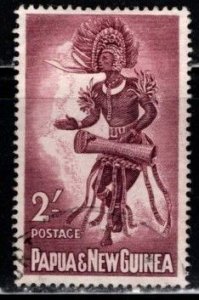 Papua New Guinea - #159 Male Dancer w/Drum - Used