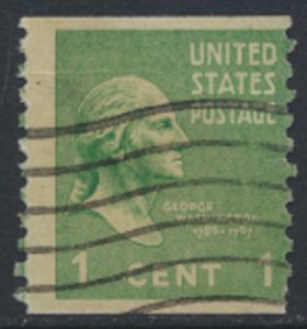 USA  SC# 848 Used Coil   George Washington   1939  see scan