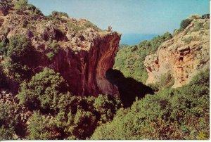 ISRAEL 1960's LITTLE SWITZERLAN ON MT. CARMEL POST CARD