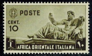 Italian East Africa Scott 4 Unused hinged.