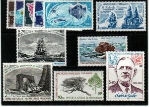 FSAT Scott C49-53,C55-60 Mint NH (Catalog Value $31.50)