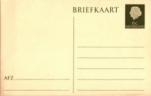 Netherlands, Worldwide Government Postal Card