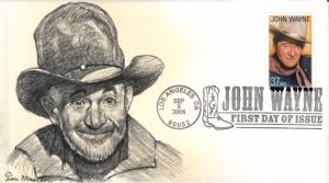 #3876 John Wayne Silverwing FDC