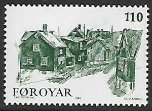 Faroe Islands # 59 - Tornshavn - MNH.....{KZw}