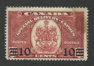 E9 Unused,  10c. Special Delivery, Canada