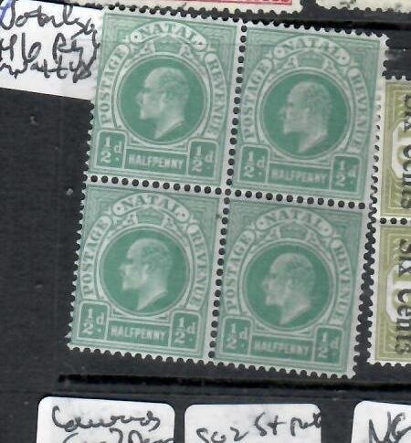 NATAL KE 1/2D SG 146 BLOCK OF 4  MNH       P0326B H