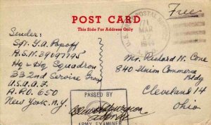 United States A.P.O.'s Soldier's Free Mail 1944 U.S. Army Postal Service, A.P...