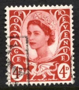 STAMP STATION PERTH Wales #10 QEII Definitive Used 1967-1969