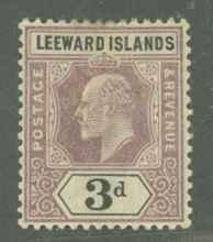 Leeward Islands 24 Mint VF HR